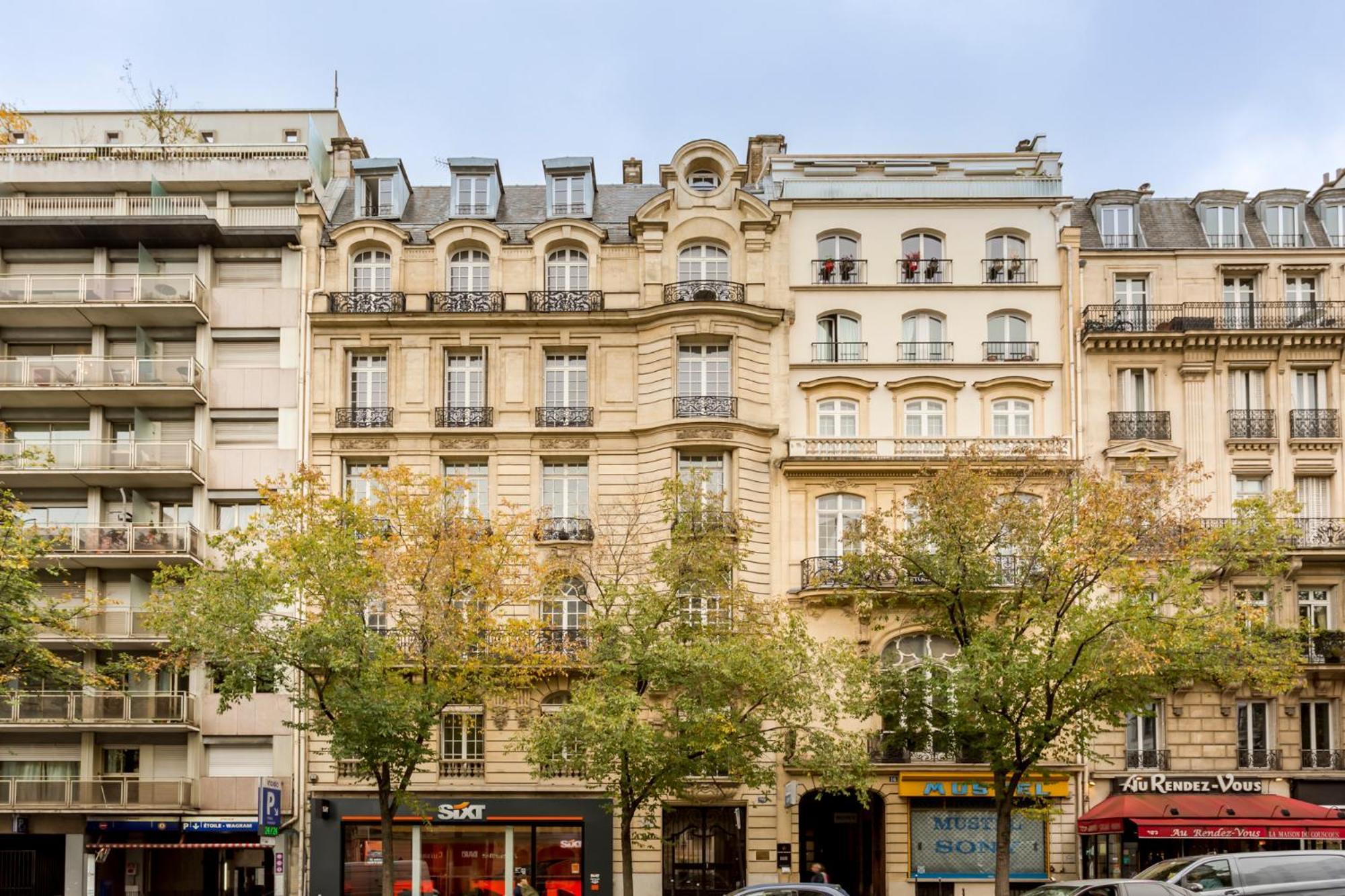 Cozy Apartment - Champs Elysees - Wagram Paris Eksteriør bilde